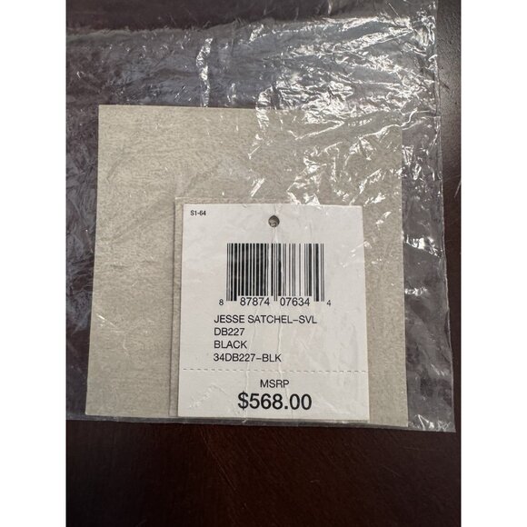 Frye Black Jesse Studded Leather Satchel Style Handbag EUC Clean $568 - Picture 8 of 16